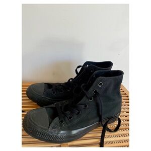 *SOLD* Converse All Star Chuck Taylor High Top All Black